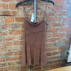 NWT Urban Outfitters Mini Dress asymmetrical pattern trendy